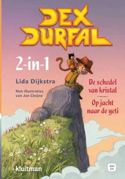 9789020677409 - Lekker lezen met Kluitman  -   Dex Durfal. De schedel van kristal & Op jacht naar de yeti